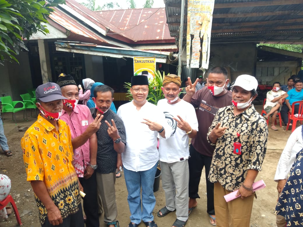 Rohidin Dapat Semangat Lanjutkan Pembangunan dari Masyarakat Jawa Ilir Talo