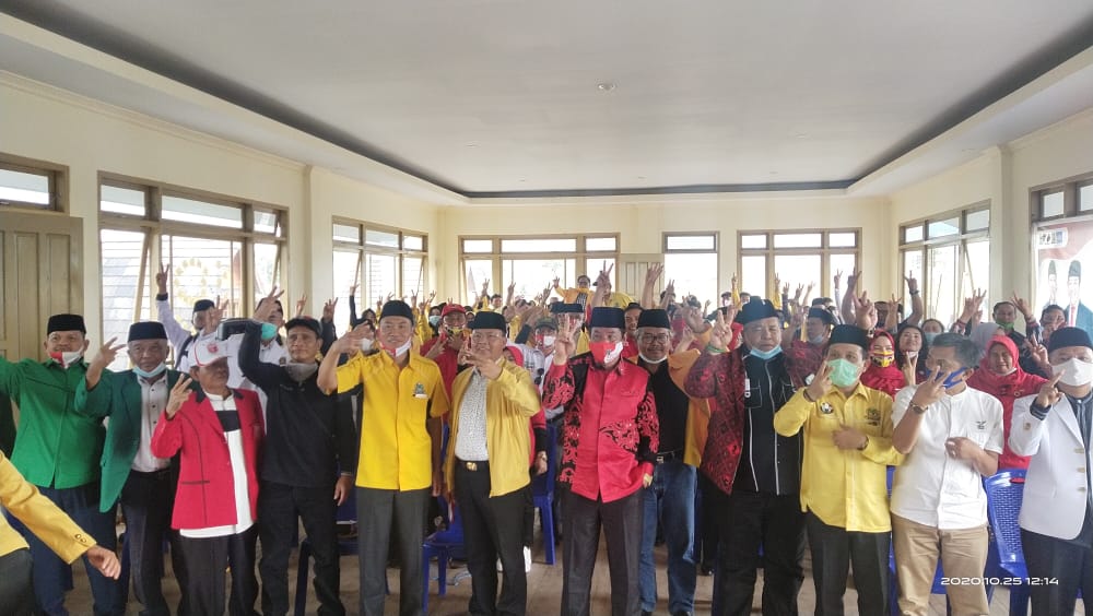 Rohidin-Rosjonsyah Kukuhkan Tim Rejang Lebong Koalisi Tunjukan Kesolidan