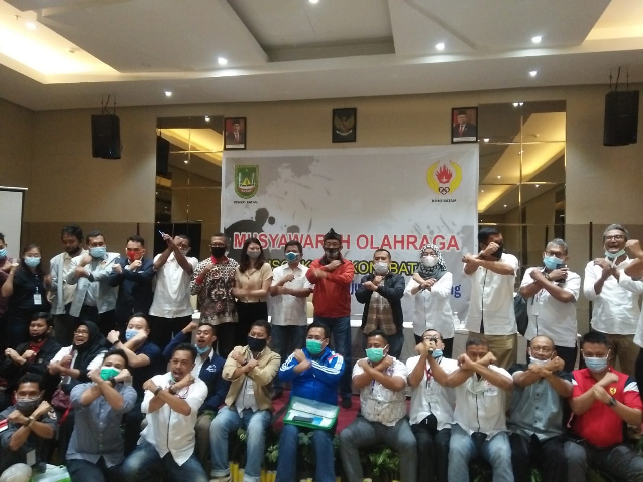 Pjs Walikota Batam Hadiri Musorkot V KONI