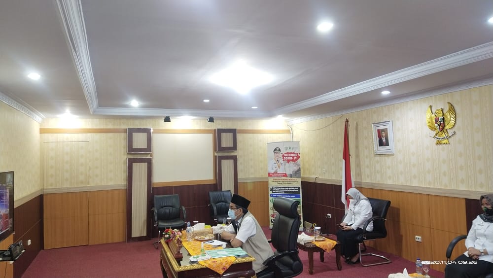 Pemprov Bengkulu Ikuti Webinar Netralitas ASN Dalam Pilkada Dan Pelayanan