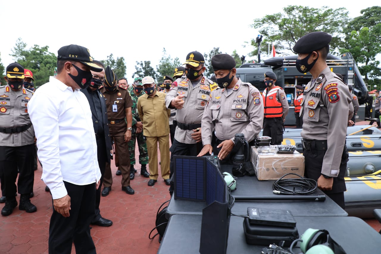 Gubsu Edy Rahmayadi Apresiasi Kesigapan Kapolda Antisipasi Bencana Alam
