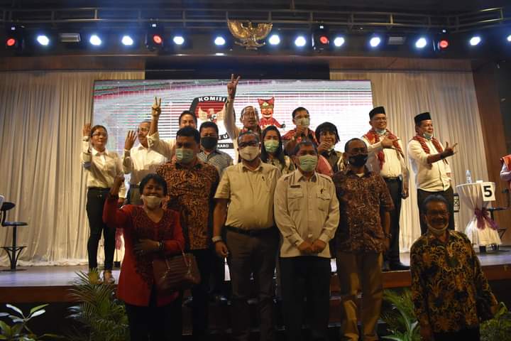 Bupati Karo Hadiri Debat Pertama Cabup-cawabup 2020