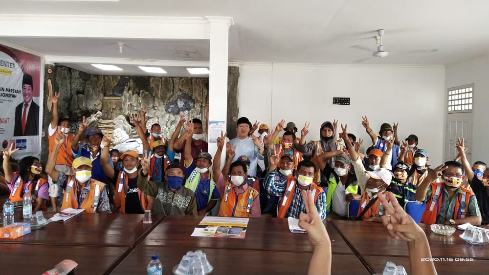 Jukir 12 Zona Kota Bengkulu Siap Menangkan Rohidin-Rosjonsyah