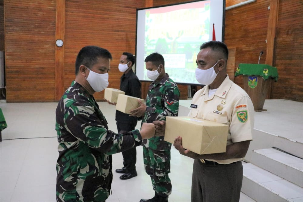 3 Prajurit Terbaik Korem 041/Gamas Dapat Penghargaan 