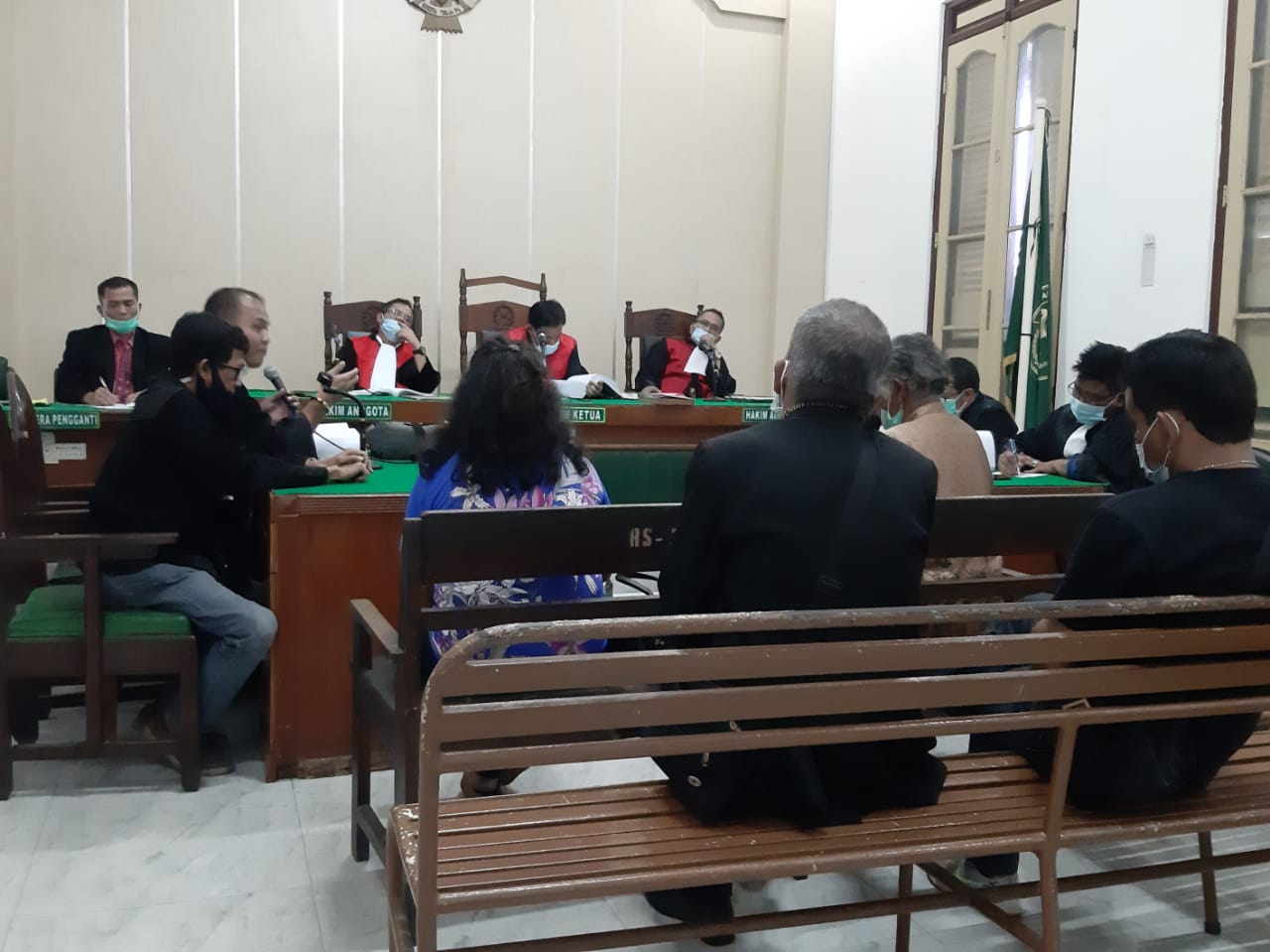 Sidang Lanjutan TPA Dokan Terungkap Orang yang Di balik Pekerjaan BK