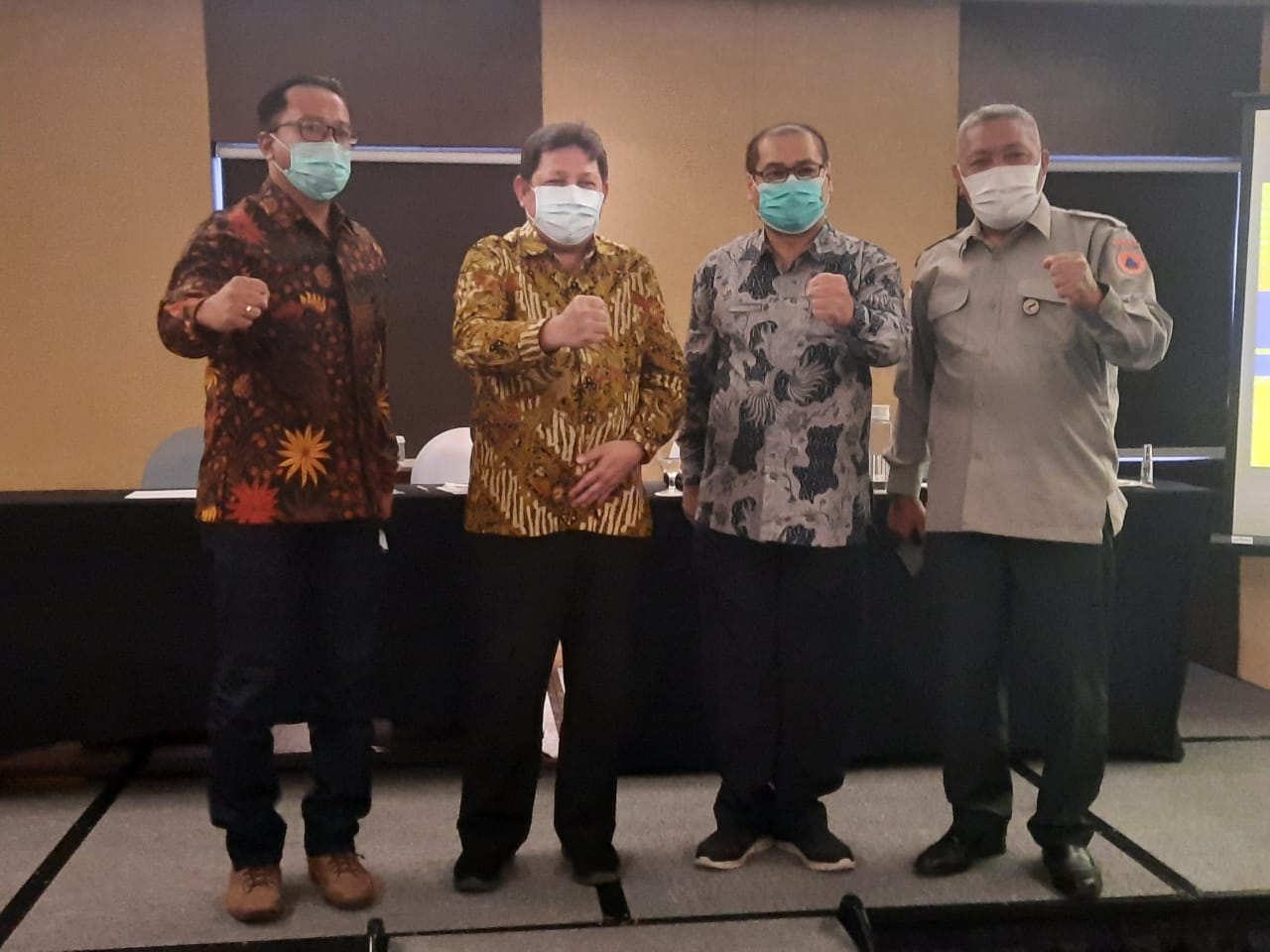 BNPB RI Evaluasi Penanganan Rehabilitasi dan Rekonstruksi Pasca Bencana Sinabung