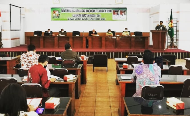 Ini 5 Poin Penting Penekanan Bupati Karo Dalam Penyusunan RPJMD