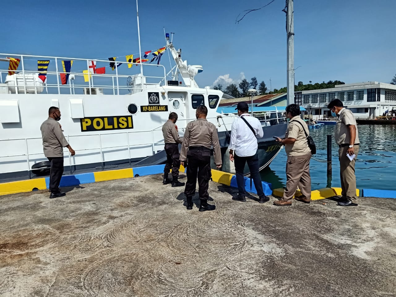 BPN Kota Batam Kunjungan ke Mako Dit Polairud Polda Kepri