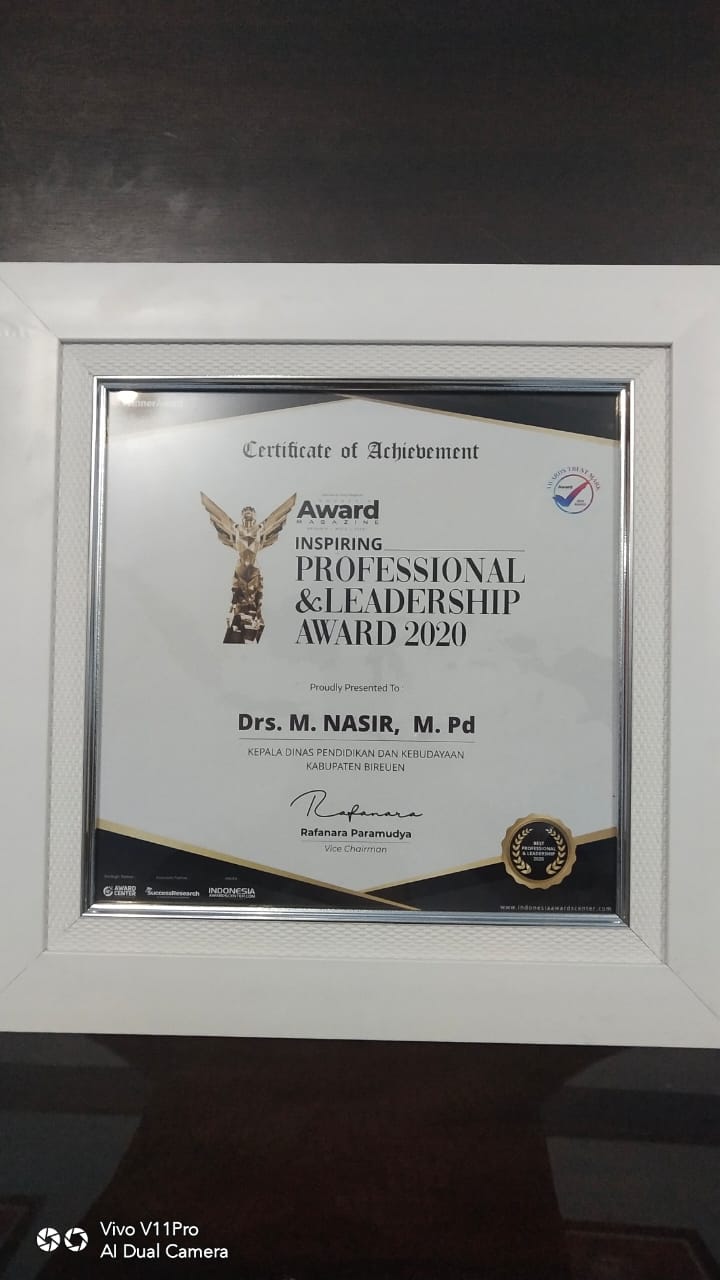 Inspiring Profesional and Leadership Award 2020