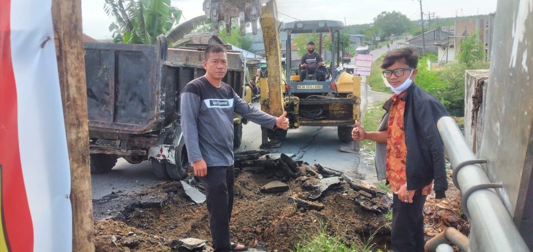 KNPI Apresiasi Pemkab Batu Bara dalam Pembangunan Infrastruktur