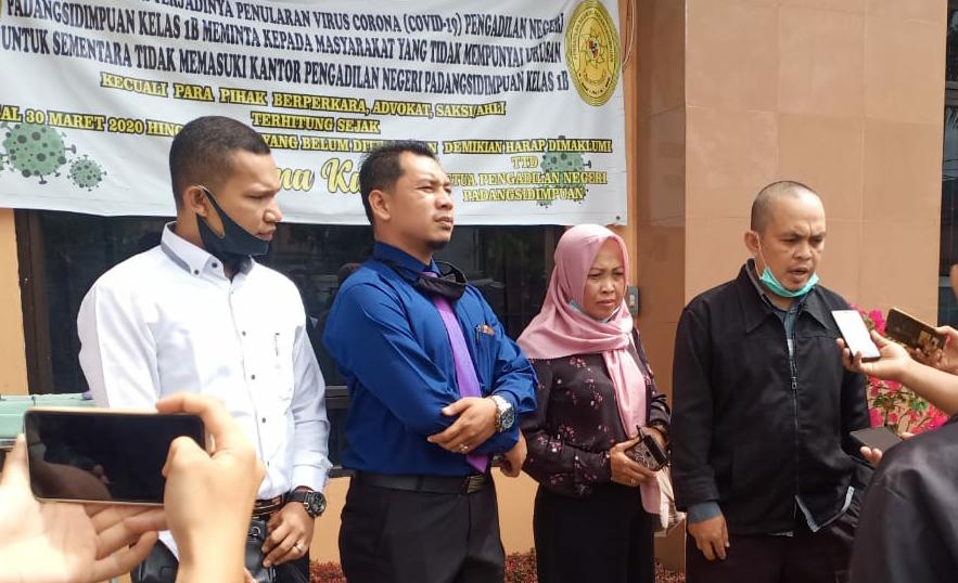 Sidang Perkara Gugatan Konferensi Pers Gugas Covid-19 Ditunda