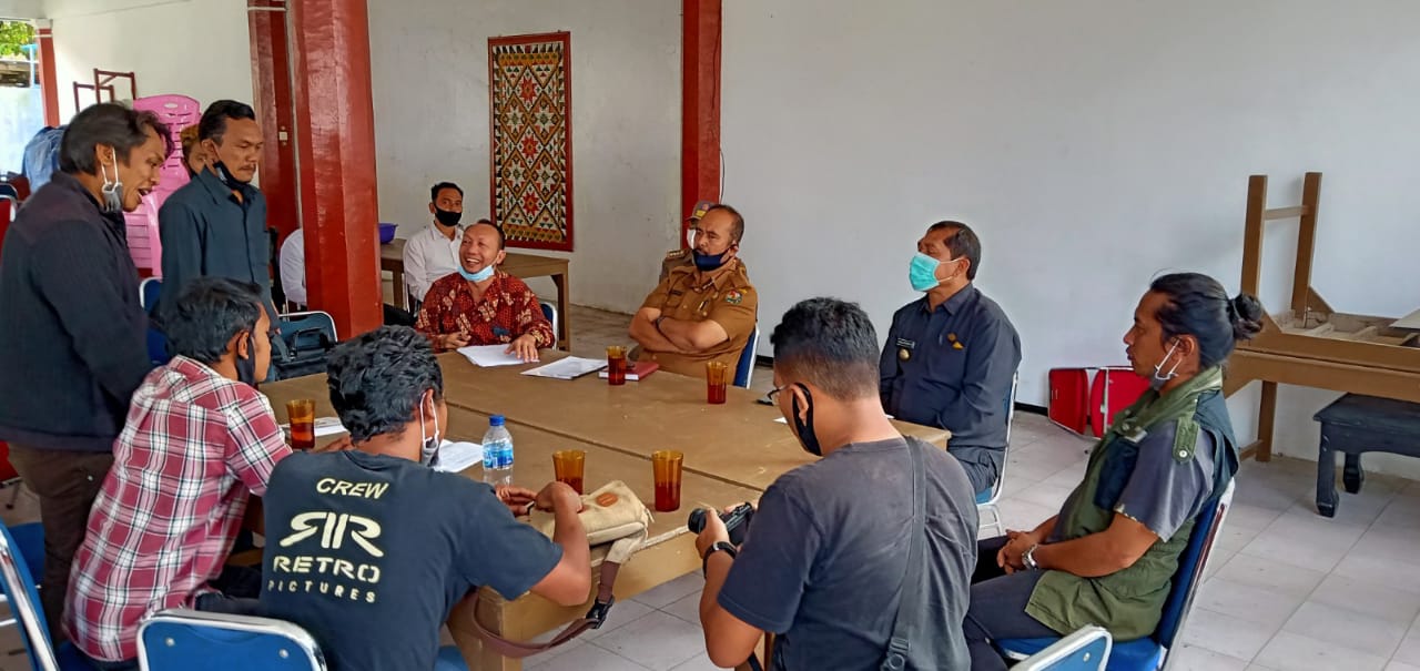 Crew Film Jandi La Surong Gelar Aksi Demo
