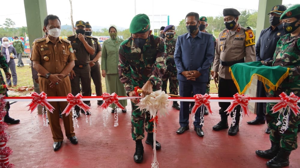 Pangdam II/Swj Resmikan Satuan Baru Denzipur 14/Gana Bhadrika 