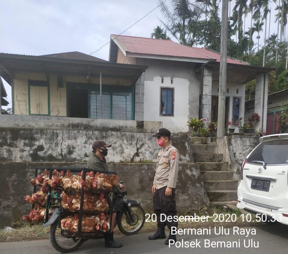 Polres RL Disiplinkan Penerapan 3M dan Tegur Pelanggar