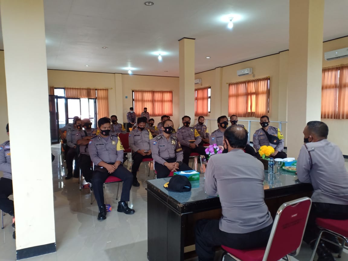Bhabinkamtibmas Wajib Berikan Himbauan Prokes