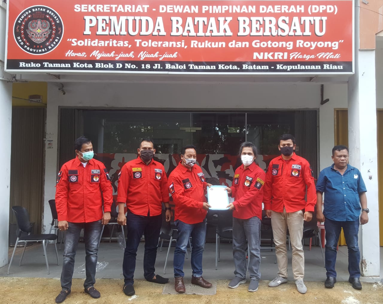 DPD PBB Kepri Serahkan SK DPC Lingga