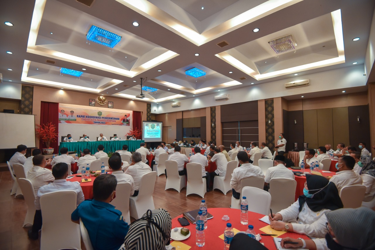 Walikota Padangsidimpuan Buka Rakor Pemerintahan