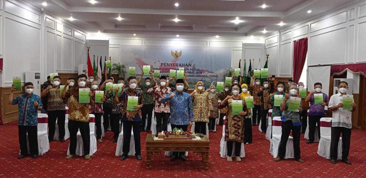 Langkah Gubernur Rohidin Sejahterakan Masyarakat Kawasan Hutan Terwujud Berikut Rincian Jumlah Lahannya