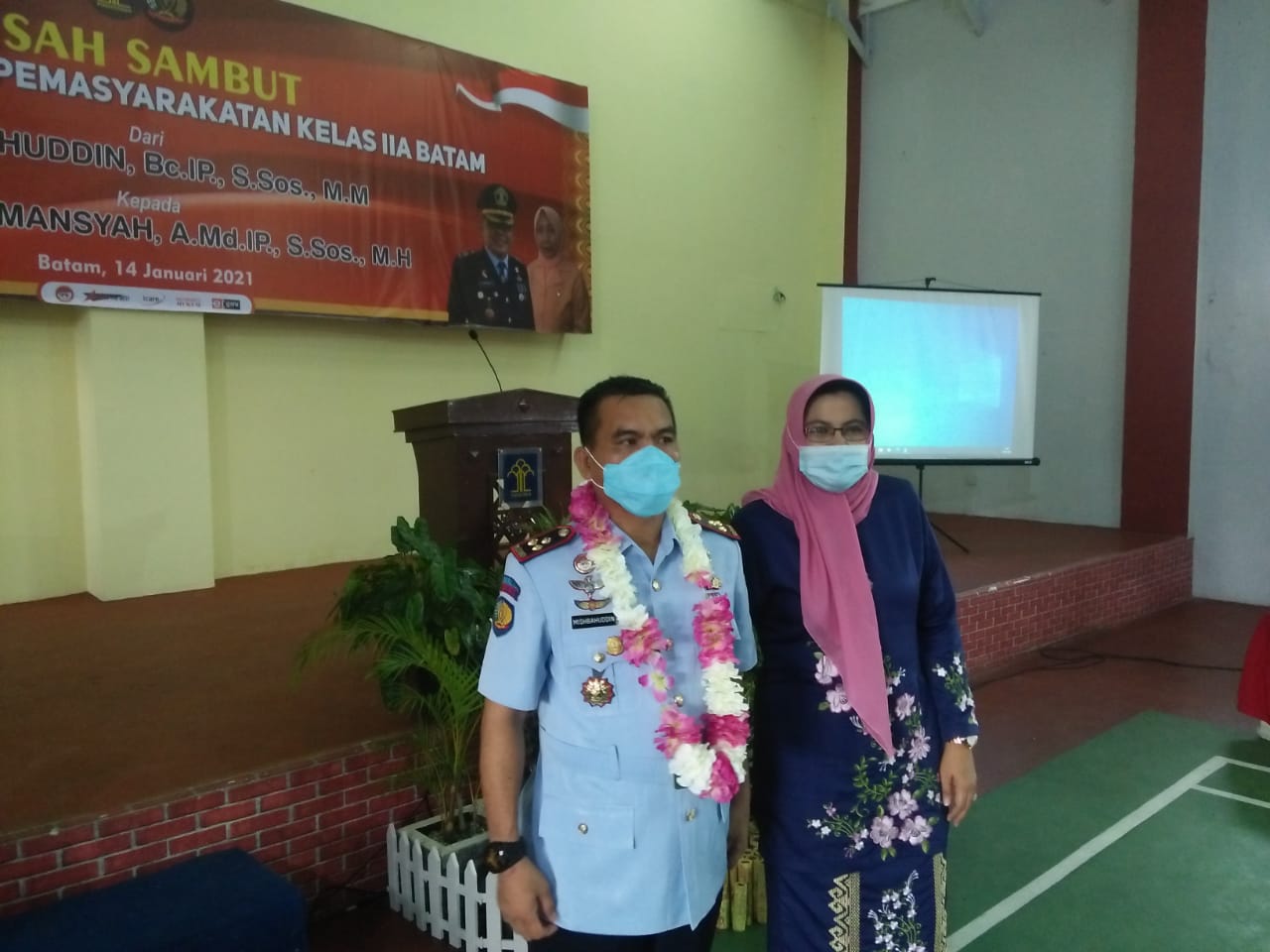 Pisah Sambut Kalapas II A Batam Dilakukan Secara Virtual