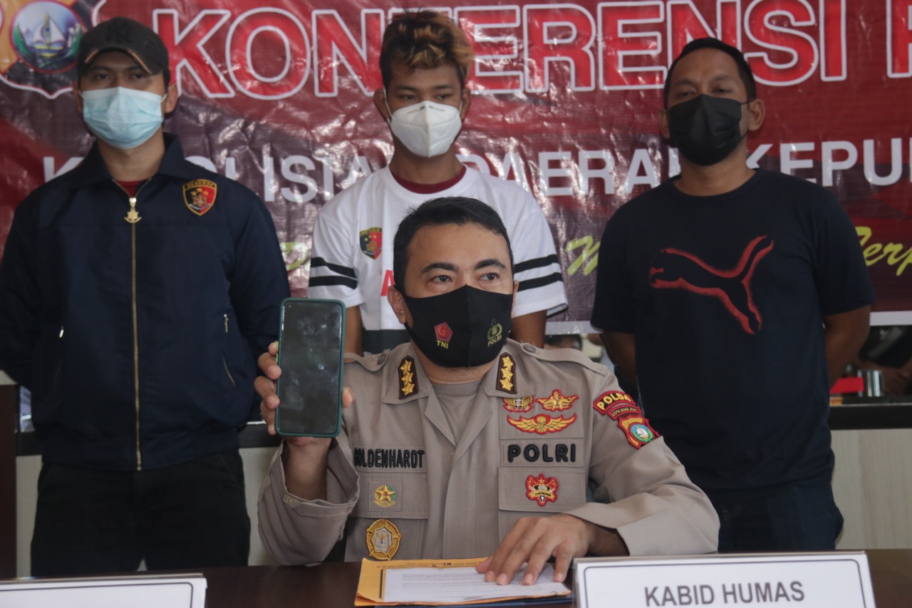 Terduga Pelaku Pembunuhan di Batam Tertangkap