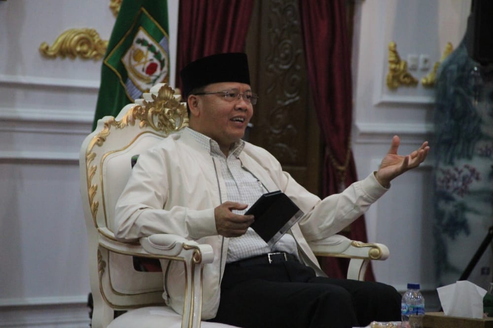 Jadi Pembicara Talkshow Sinergi UGM dan Kagama Rohidin Berbagi Kunci Kesuksesan