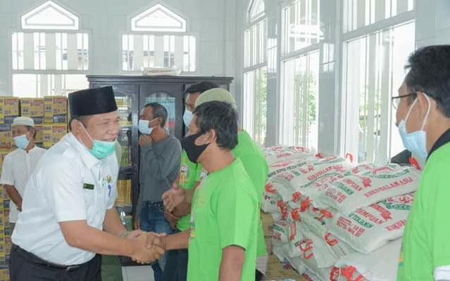 Walikota Padangsidimpuan Hadiri Acara Amal BKM Masjid Samora