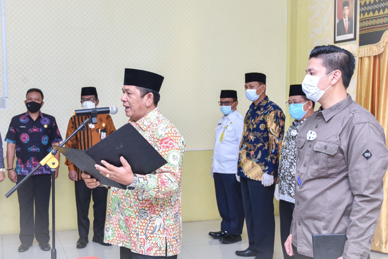 Walikota Padangsidimpuan Lantik Pengurus Bazda