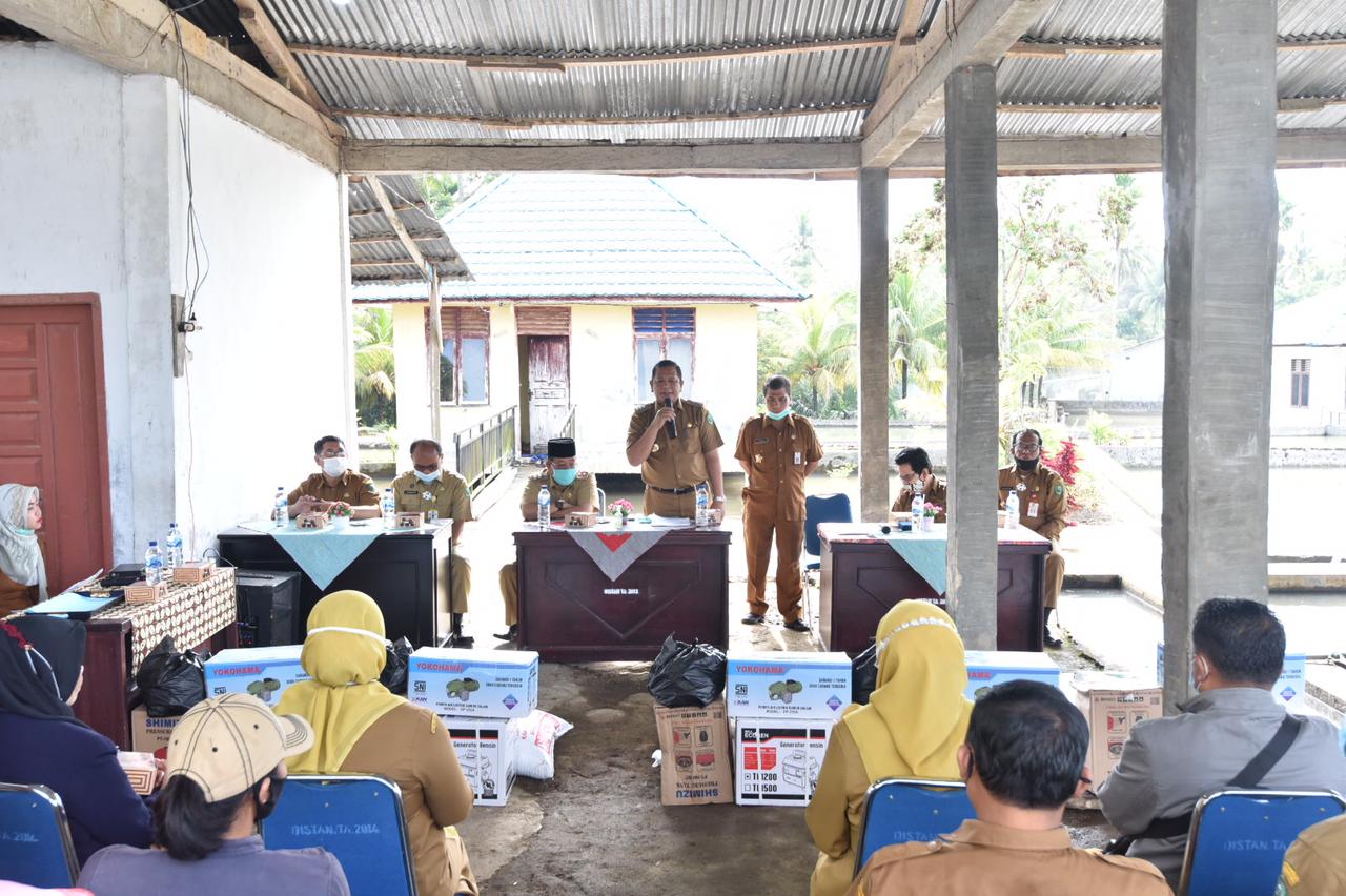 Walikota Padangsidimpuan Pimpin Penyaluran Bansarpras