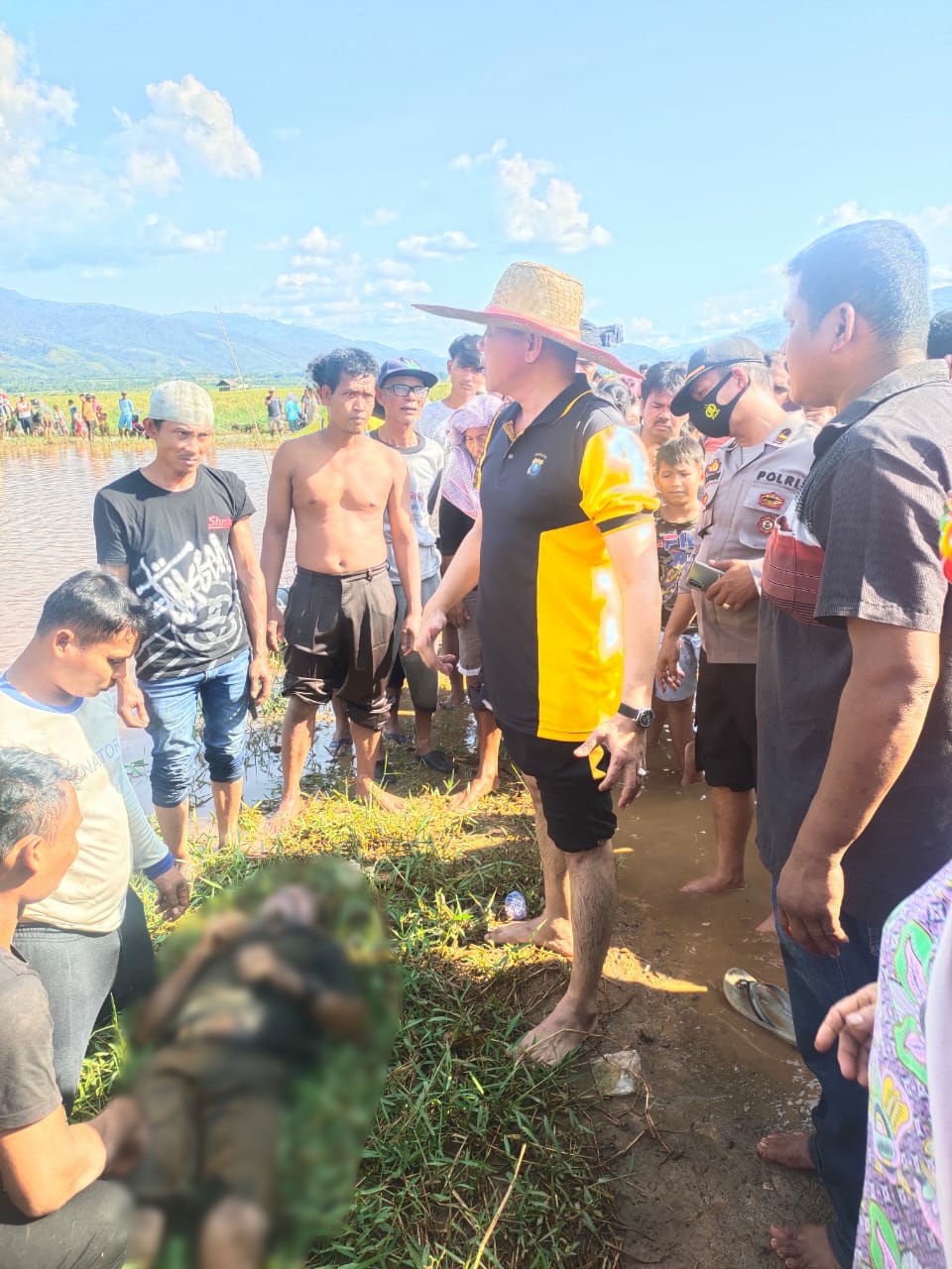 Sempat Dikabarkan Hilang Parubaya Lau Solu Ditemukan Tenggelam