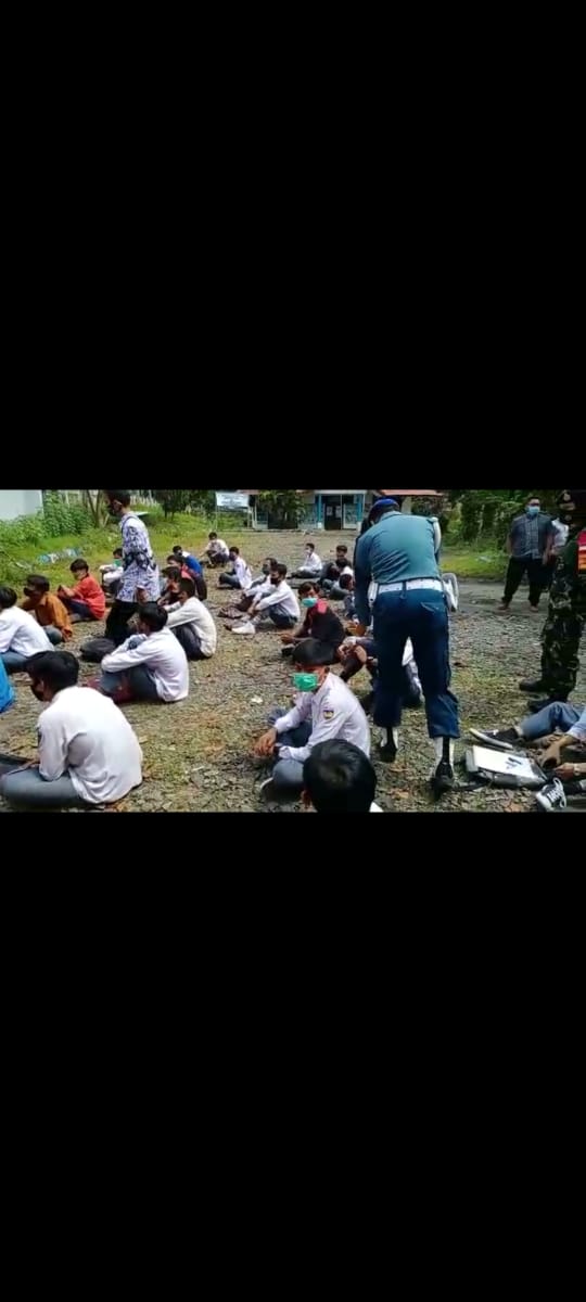 Ops Yustisi Personil Gabungan Pantau Penerapan Prokes Covid-19