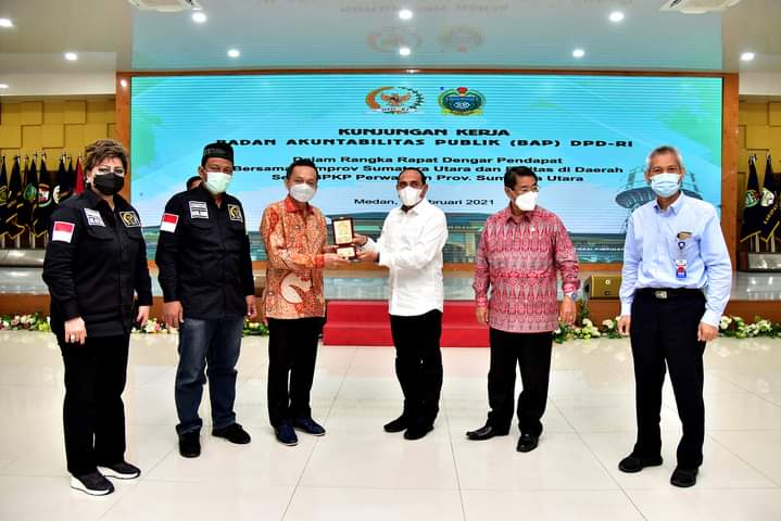 DPD RI Apresiasi Pemprov Sumut Tindaklanjuti Rekomendasi BPK RI