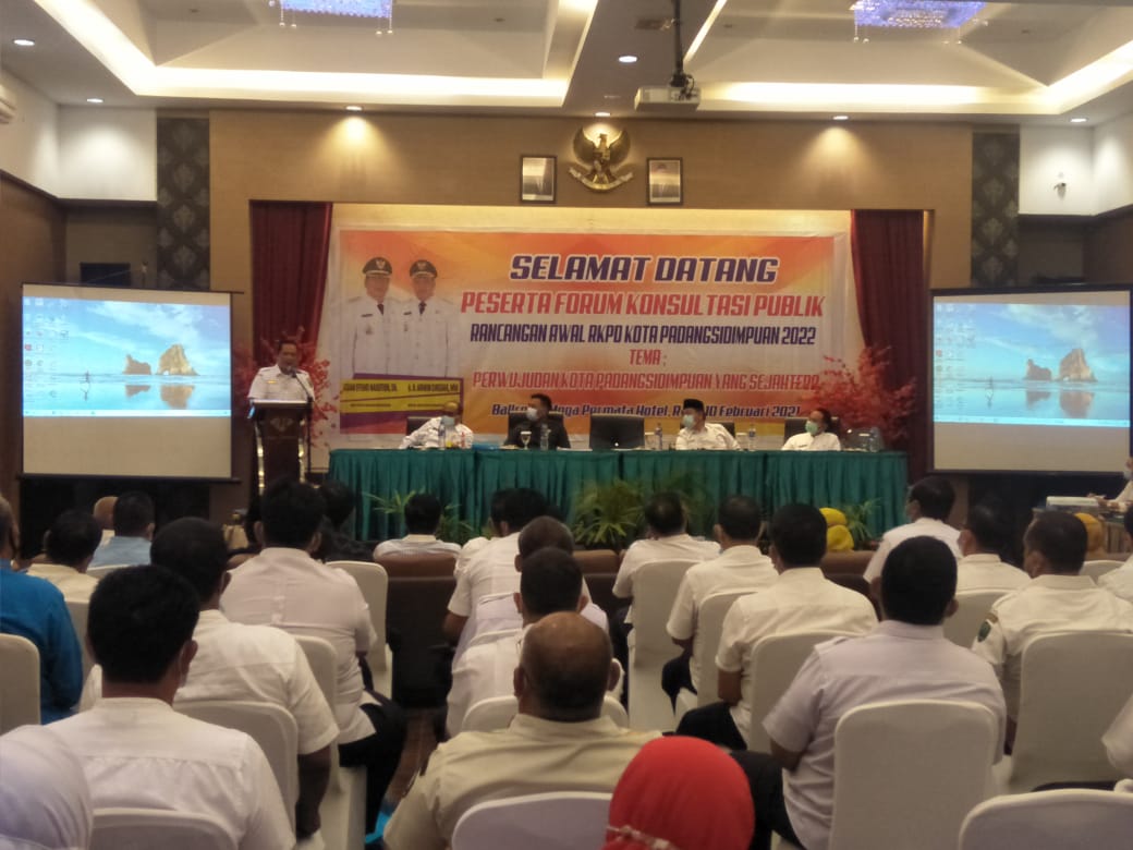 Walikota Padangsidimpuan Minta OPD Lebih Enegik Jalankan Tugas