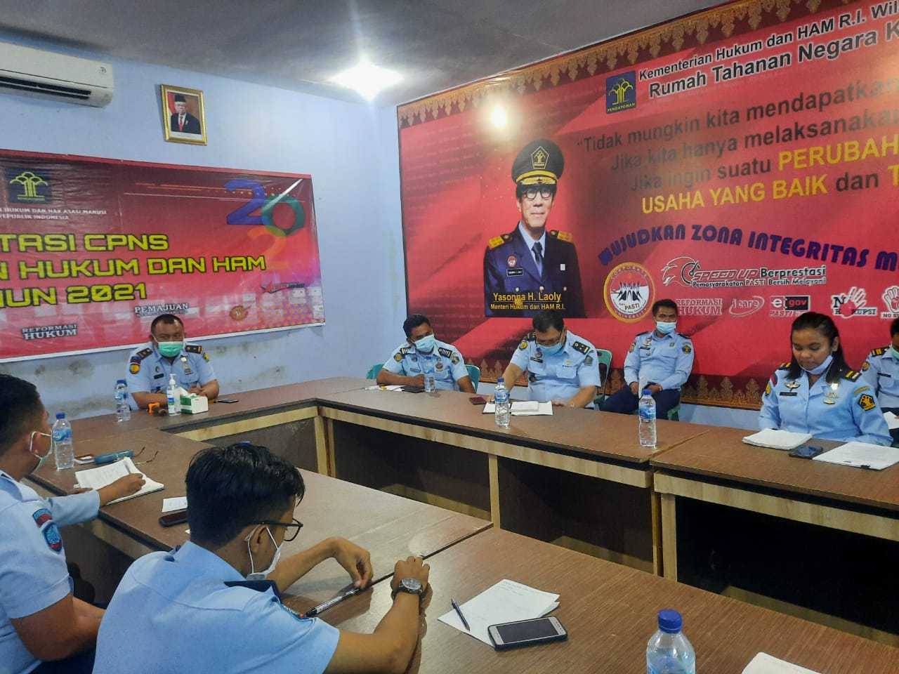 Kepala Rutan Kelas I Medan Optimis Raih WBK dan WBBM 