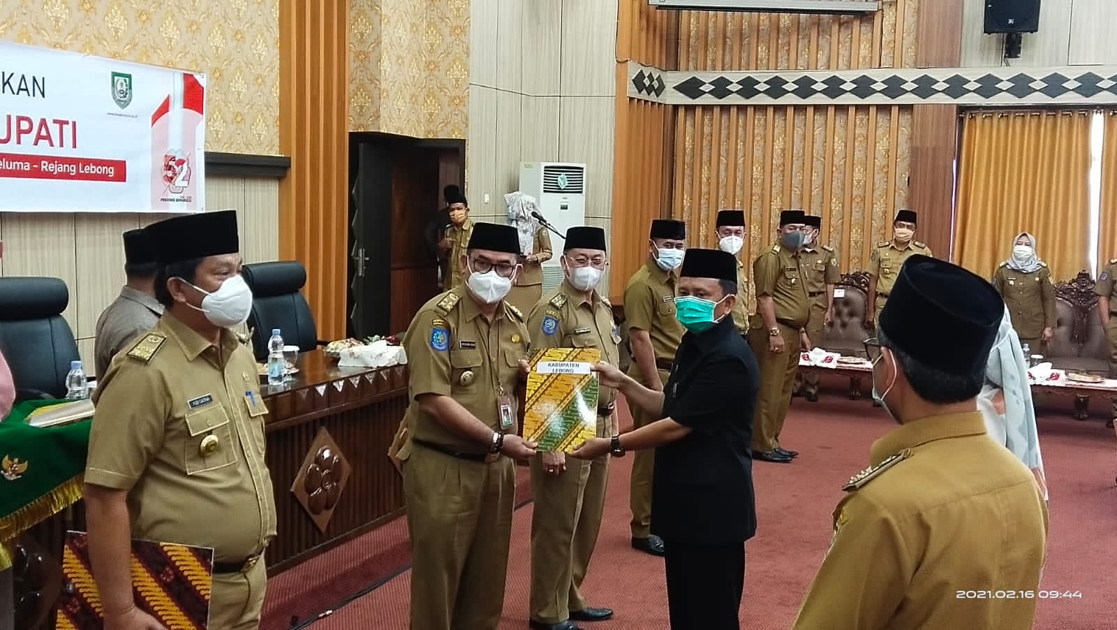 Tujuh Plh Bupati di Bengkulu Resmi Bertugas