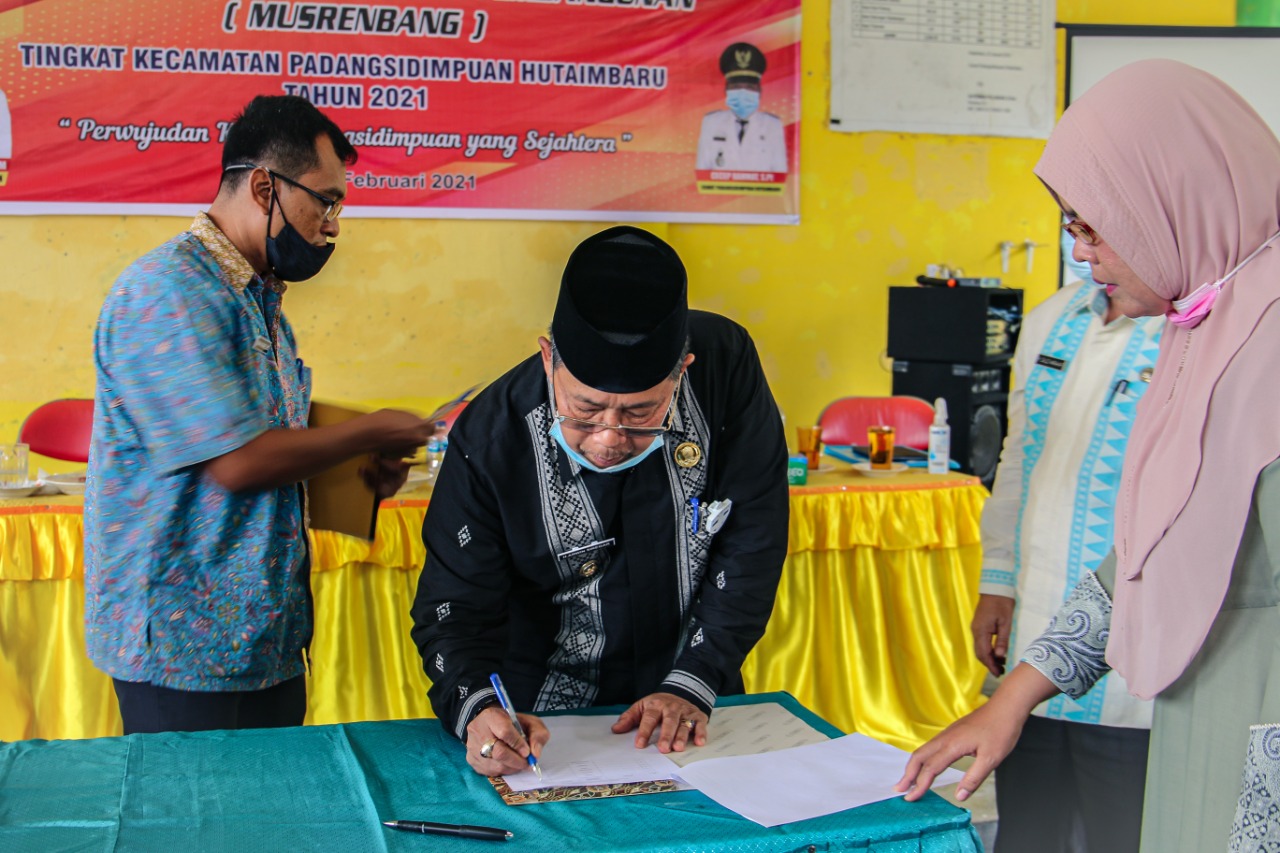 Wakil Walikota Padangsidimpuan Tegaskan Pentingnya Musrenbang Bagi Pembangunan