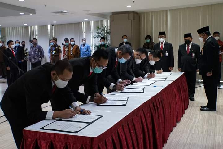 Ketua KPK Lantik 11 JPU dan Kabag Perbendaharaan