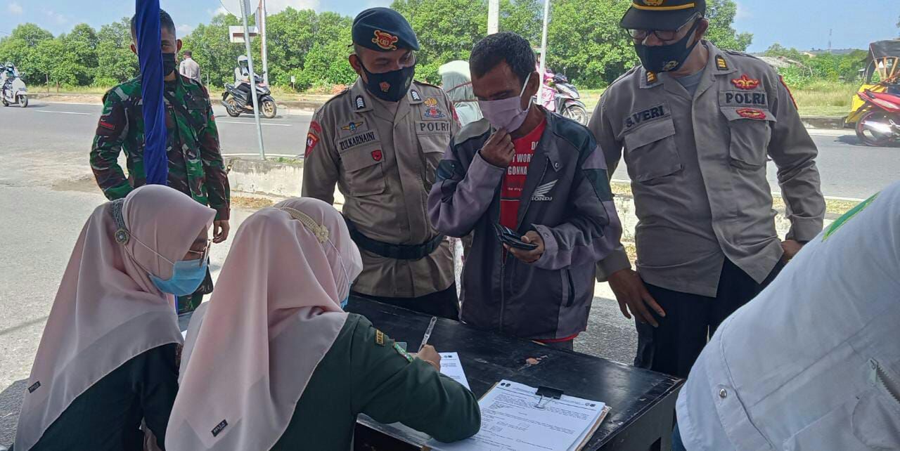 TNI-Polri Gelar Operasi Yustisi di Kota Lhokseumawe