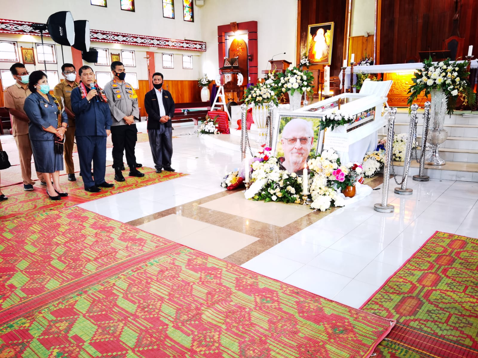 Pastor Leo Wafat Bupati Karo dan Forkopimda Ungkapkan Rasa Berduka