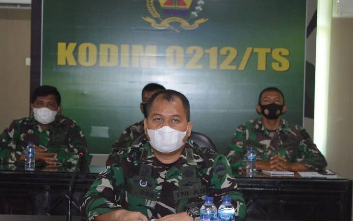 Dandim 0212/Tapsel Terima Arahan Pangdam I/BB Soal Karhutla