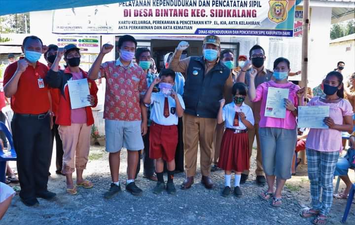 Bupati Dairi Buka Kegiatan Perdana Jempol di Desa Bintang 