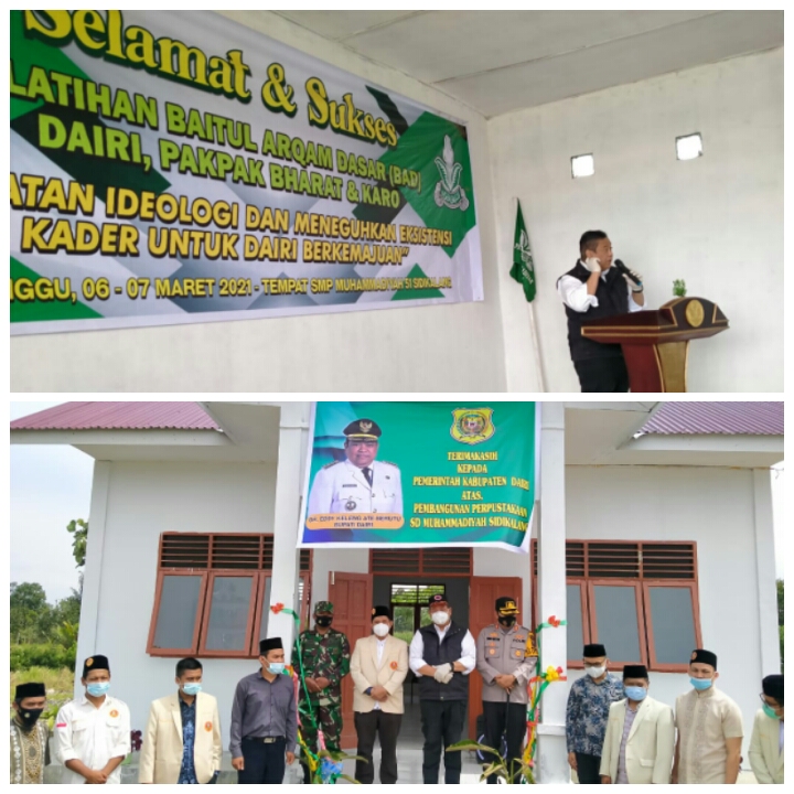 Bupati Dairi Hadiri Pembukaan Pelatihan BAD Pemuda Muhammadiyah