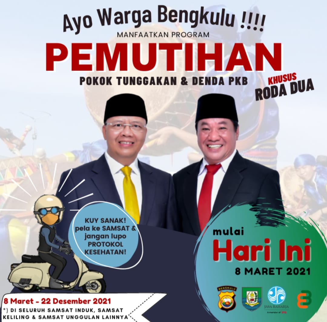Tunggu Persetujuan DPRD Terkait Pajak Gratis Pemprov Berlakukan Pembebasan Pokok Tunggakan dan Denda PKB