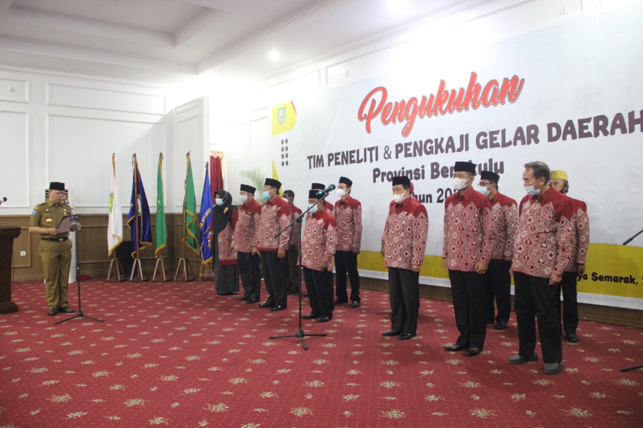 Jadikan Sejarah dan Kebudayaan Fokus 100 Hari Kerja Rohidin Bentuk TP2GD