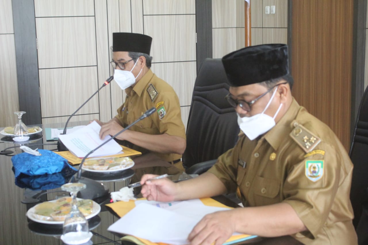 Pemprov Gelar Rakor Target dan Pedoman Pelaporan Capaian Aksi Pencegahan Korupsi