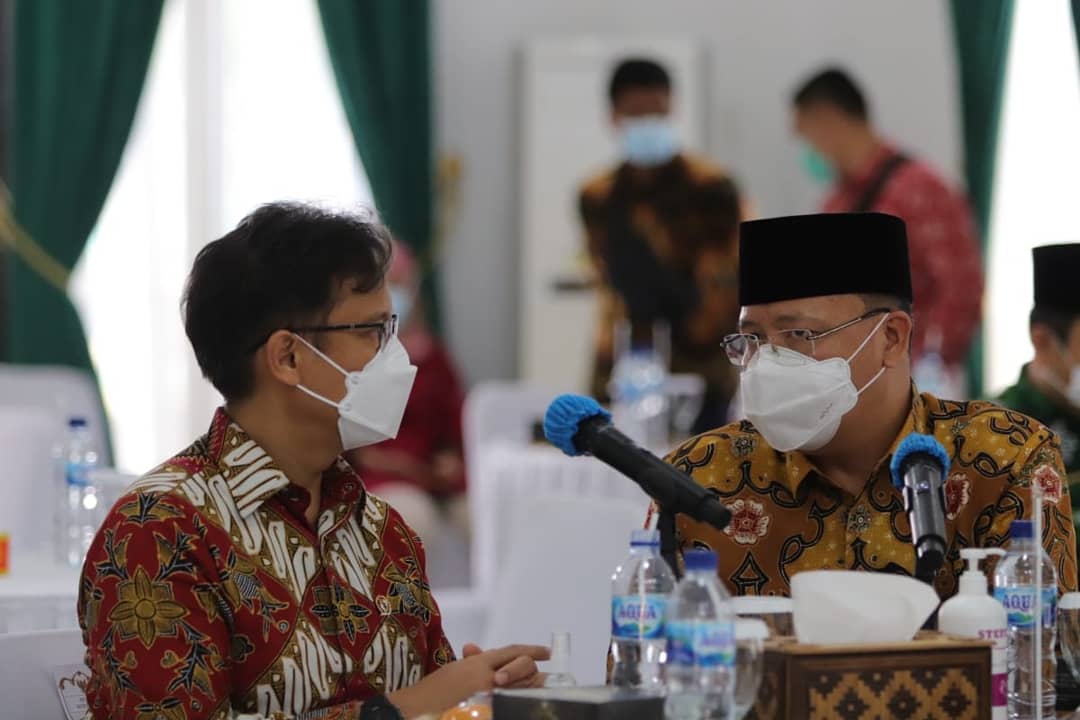 Siap Akomodir Pengembangan RSKJ Menkes Budi Kagumi Komitmen Pembangunan Rohidin
