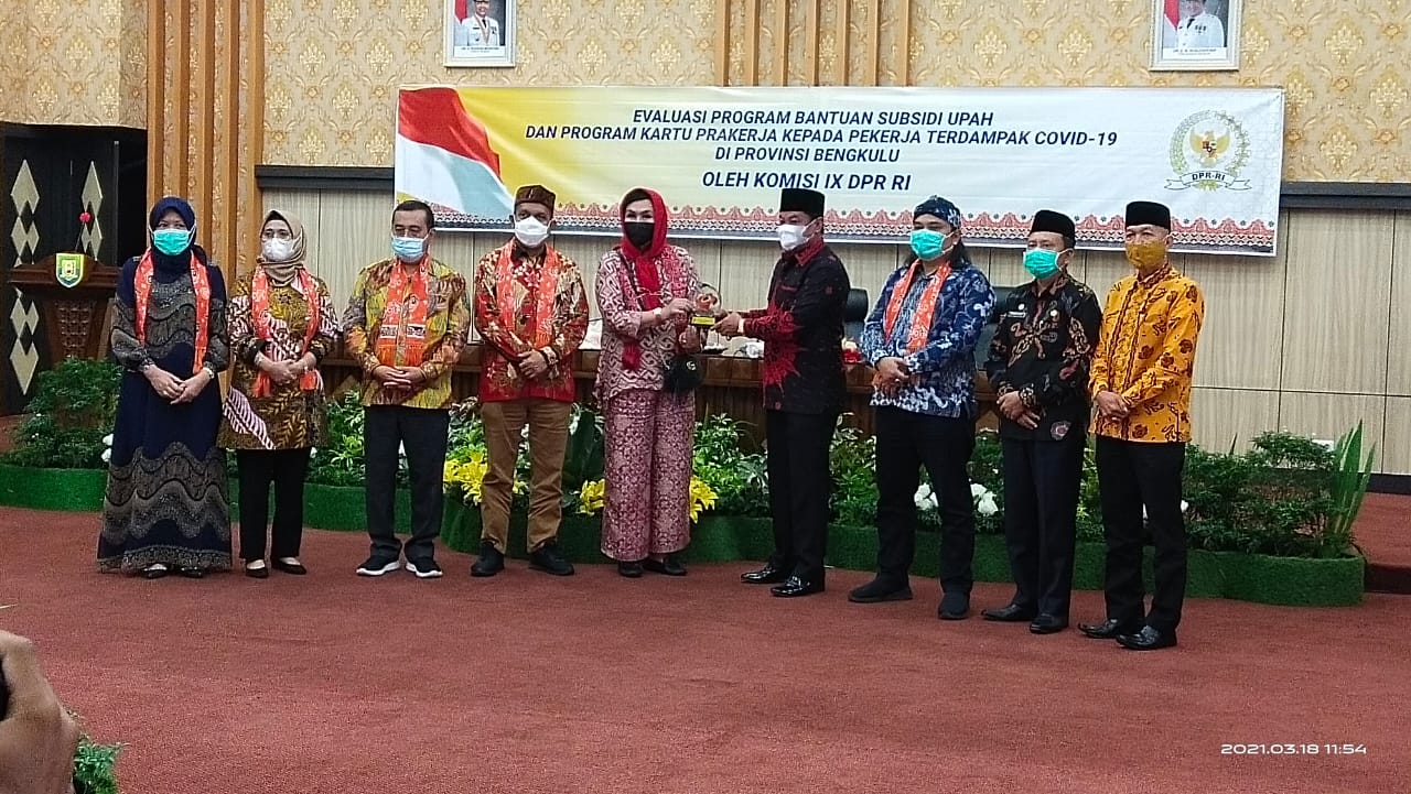 Kunker ke Bengkulu Komisi IX DPR RI Evaluasi Program BSU dan Kartu Prakerja