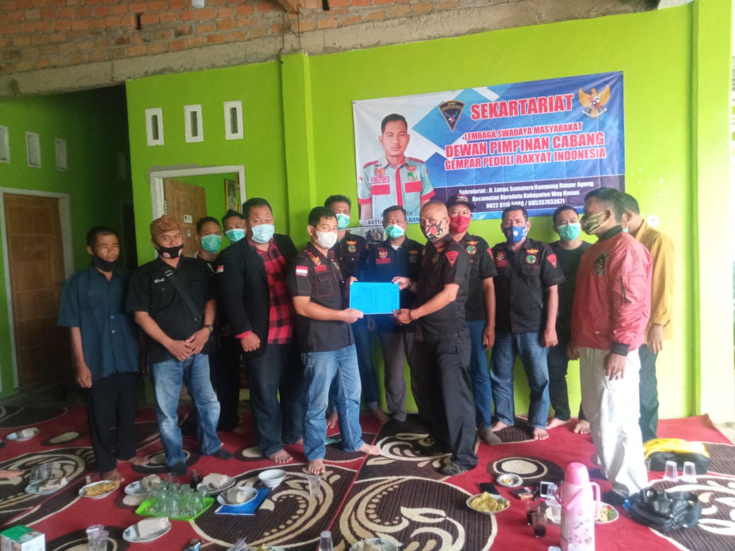 GPRI Gelar Rakor Sekaligus Penyerahan SK Pengurus Anak Cabang