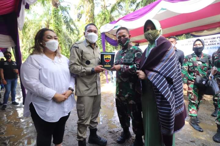 Pangdam I/BB Tinjau Kecamatan STTU Jehe