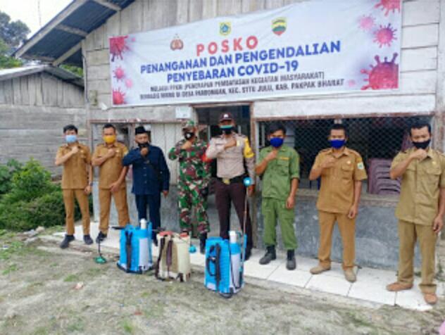 Polri -TNI Laksanakan Sterilisasi Lingkungan Cegah Covid-19