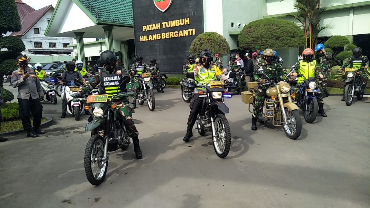 Jelang Paskah dan Ramadhan Kapoldasu dan Pangdam I/BB Patroli Bersama